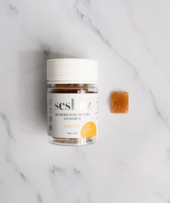 Mushroom Blend Gummies - Golden Kiwi (20ct Jar)
